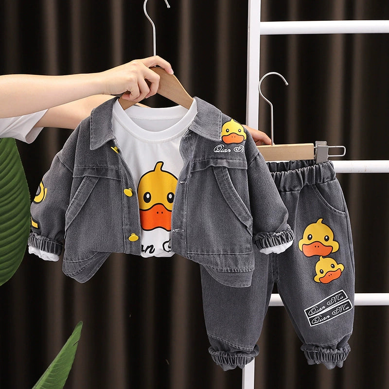 Conjunto Infantil 3 Peças Patinho