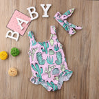 Maiô Infantil Cactos + Faixa