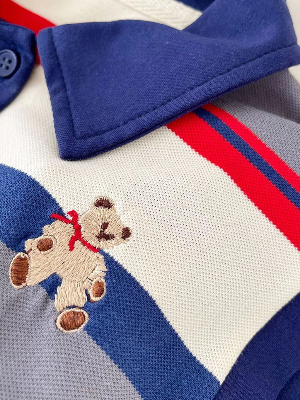 Conjunto Infantil Masculino Lístras  Ursinho