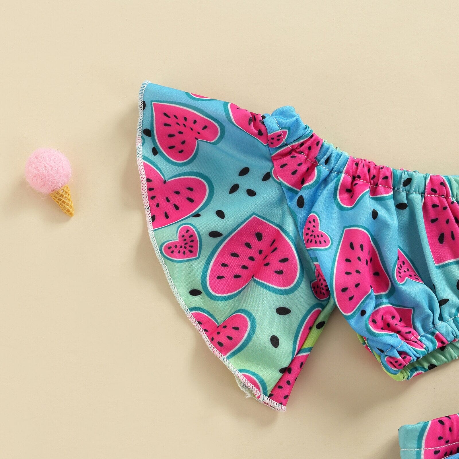 Biquíni Infantil Corações