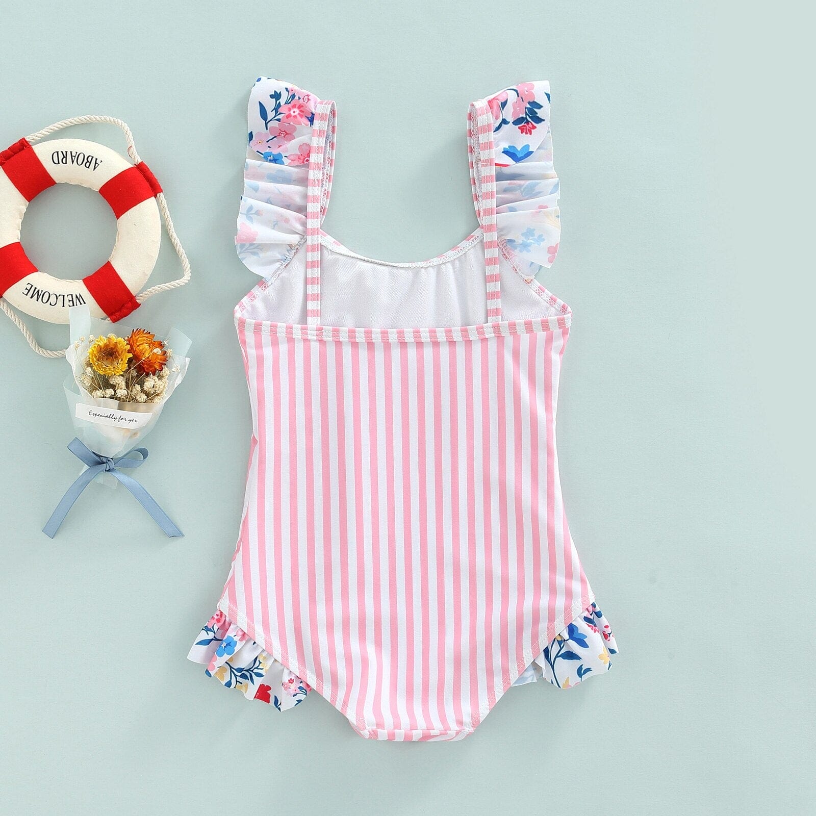 Maiô Infantil Flamingo