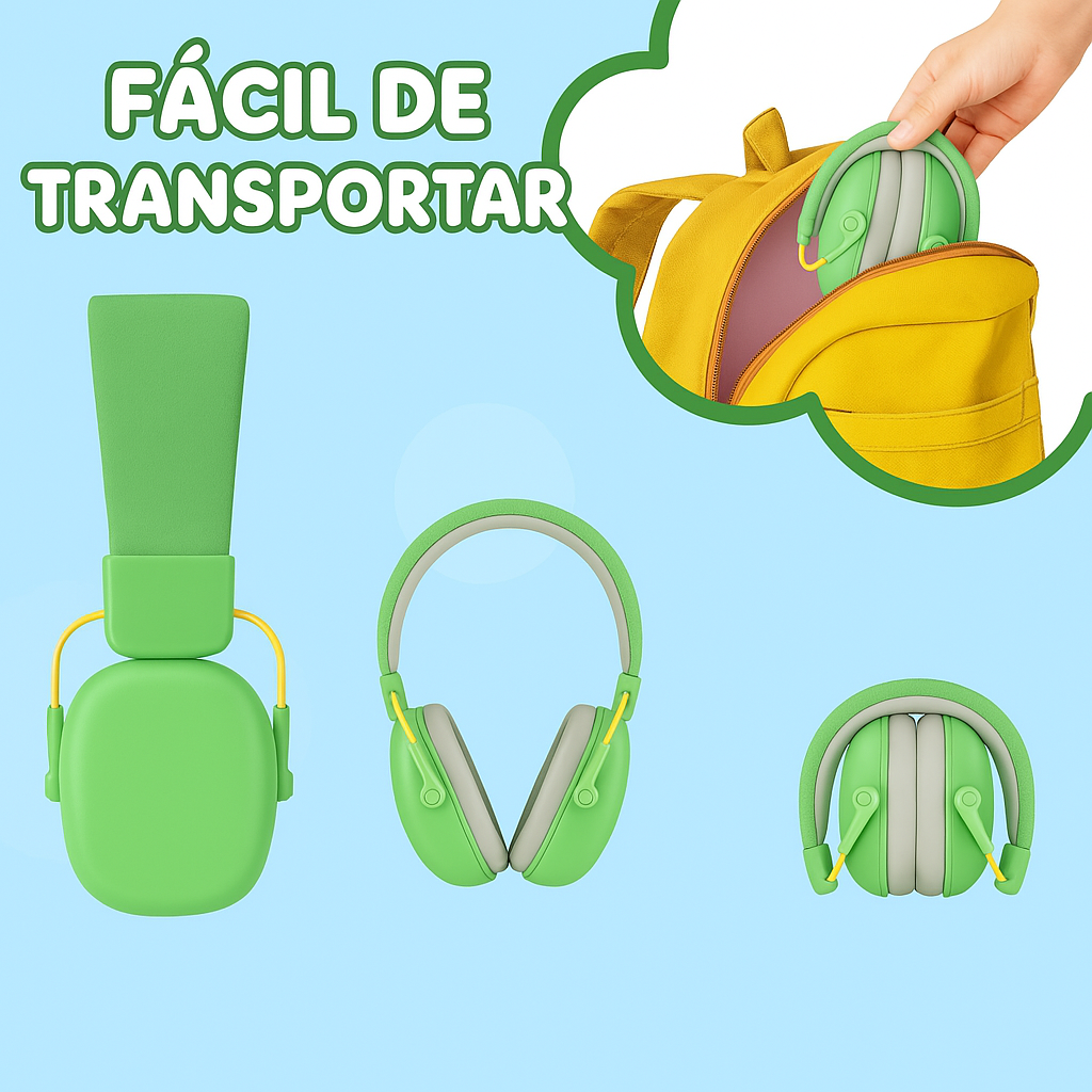 Calminho - Abafador Infantil de Sons