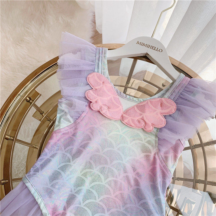 Maiô Infantil Sereia Asinha