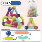 Super Blocos Magnéticos de Construção