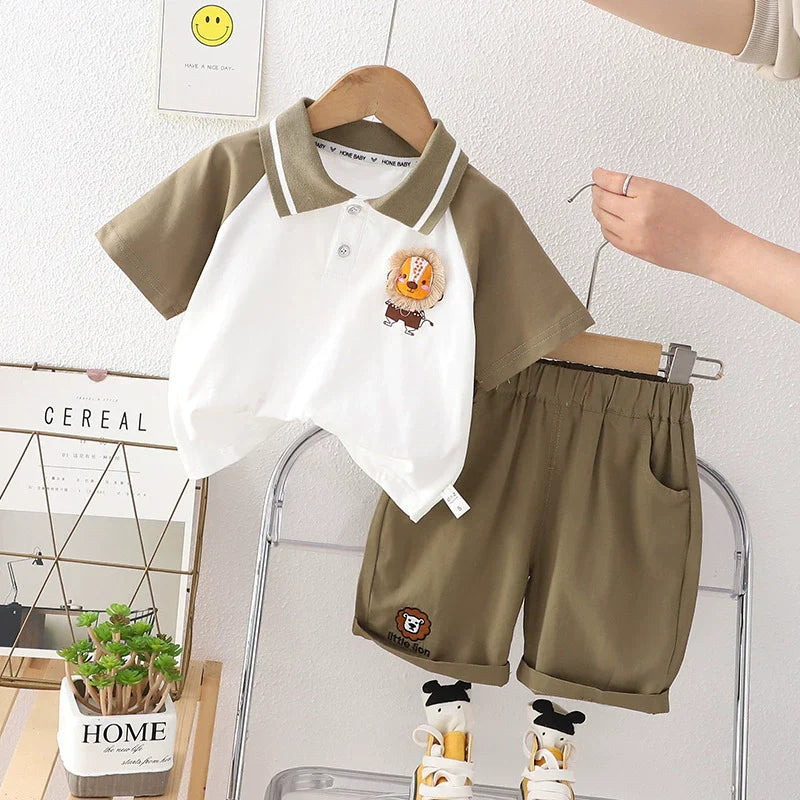 Conjunto Infantil Masculino Leãozinho