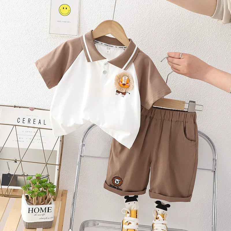 Conjunto Infantil Masculino Leãozinho