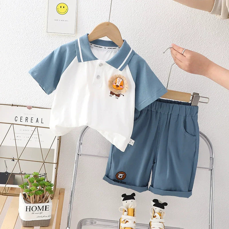 Conjunto Infantil Masculino Leãozinho