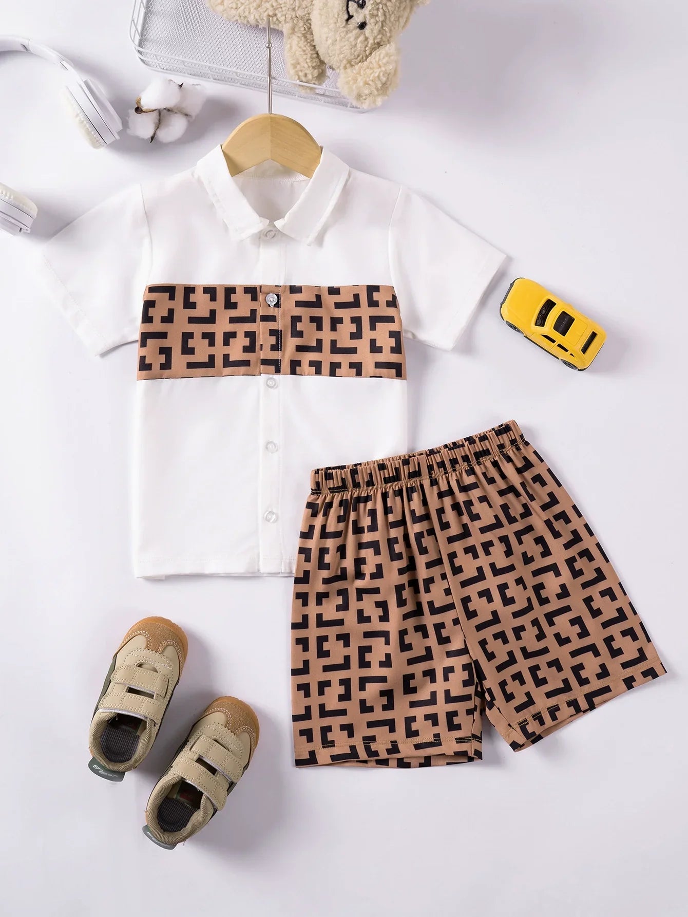 Conjunto Infantil Masculino F Moderno