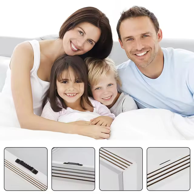 Kit de impressão de mão famíliar (Moldura + 3 tintas brinde)