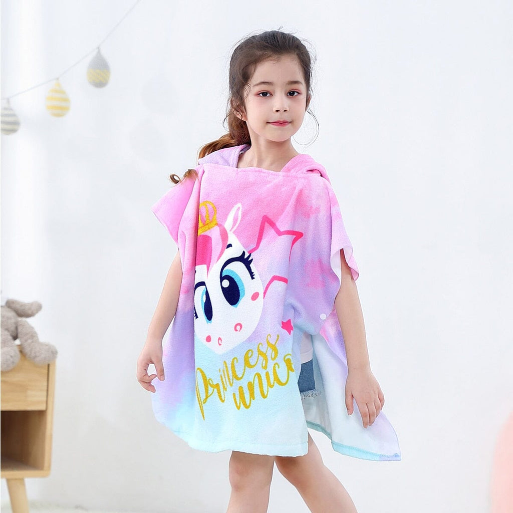 Roupão Infantil Diversão Pós Piscina