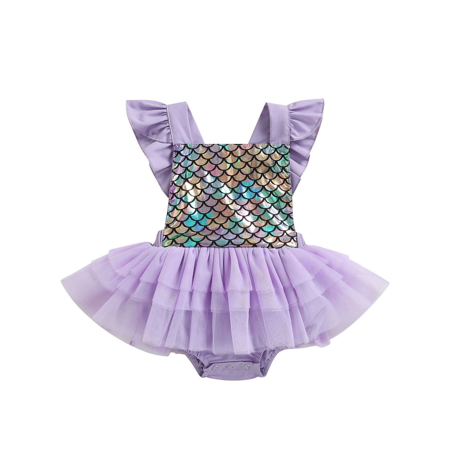 Body Infantil Feminino Sereia