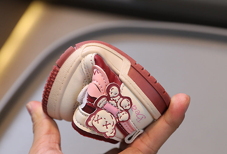 Tênis Infantil Ursinho Velcro