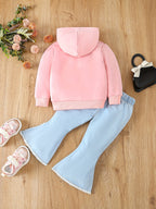 Conjuntos Femininos Moletom Unicorn (Jeans)