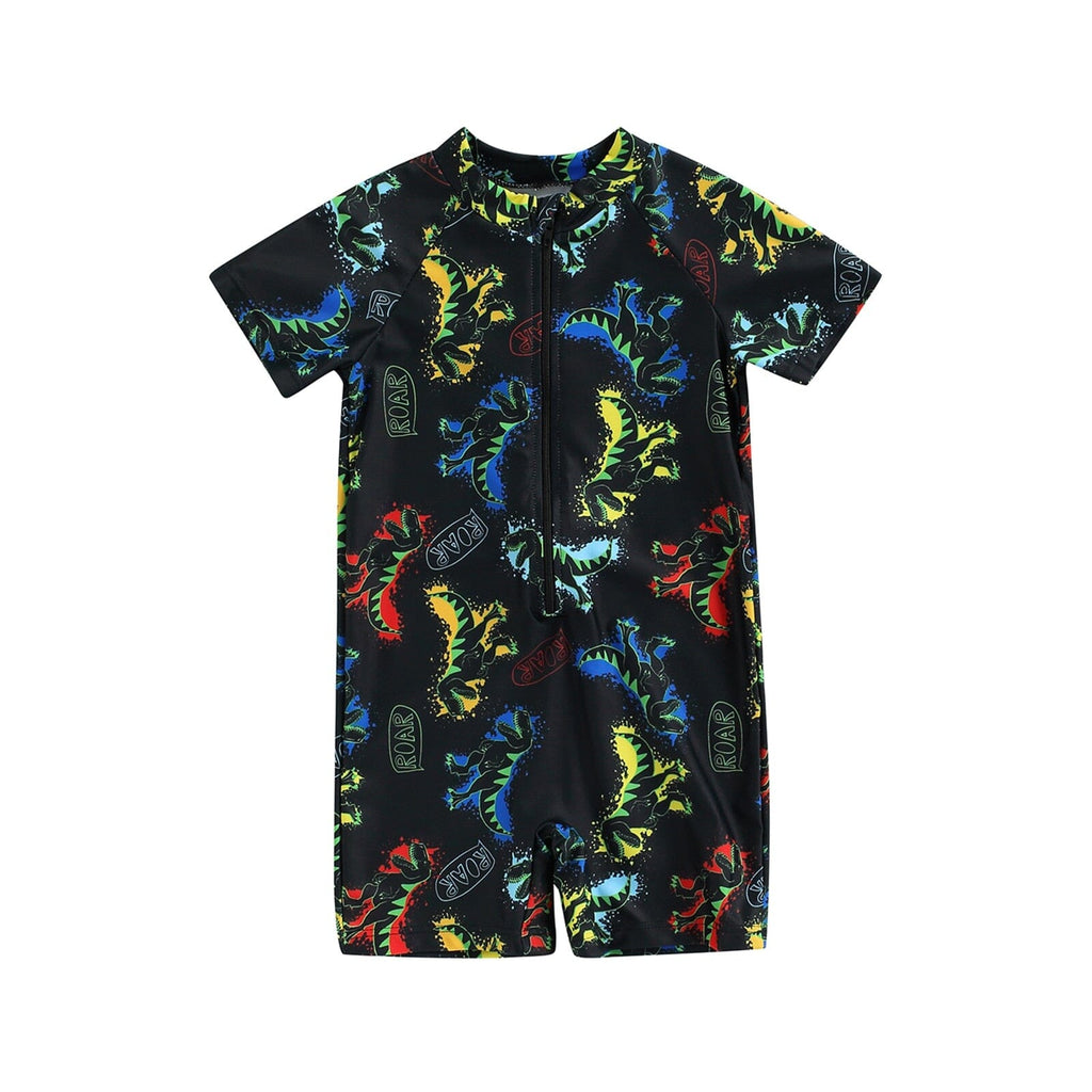 Macaquinho Praia Infantil Masculino Dino