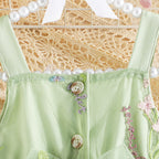 Vestido Infantil Lacinho Tule