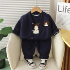 Conjunto Infantil Masculino Inverno 3 Peças Urso