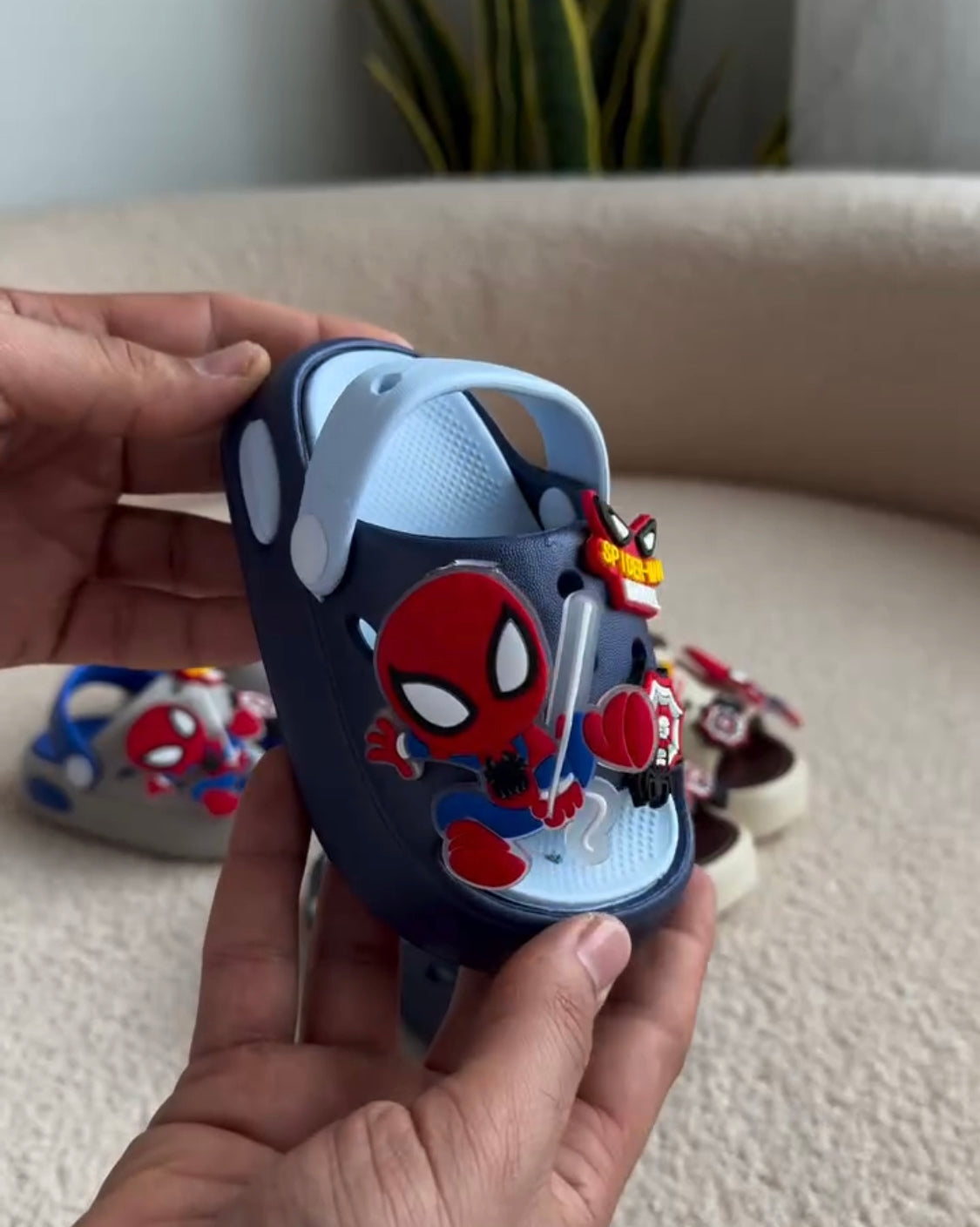 Crocs Infantil Spider Man