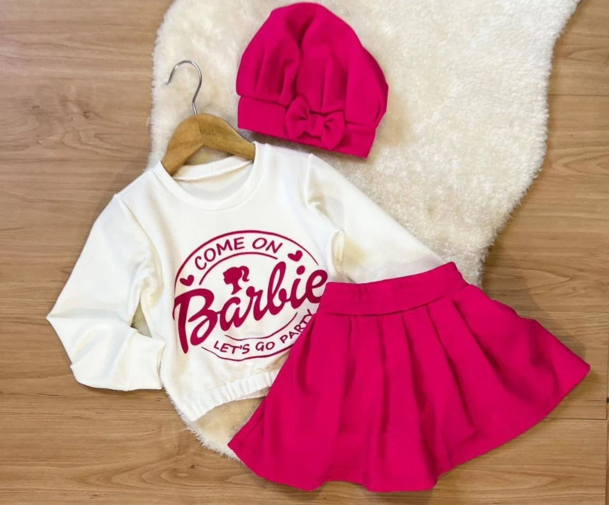 Conjuntinho desenhos 132 (+Touca)