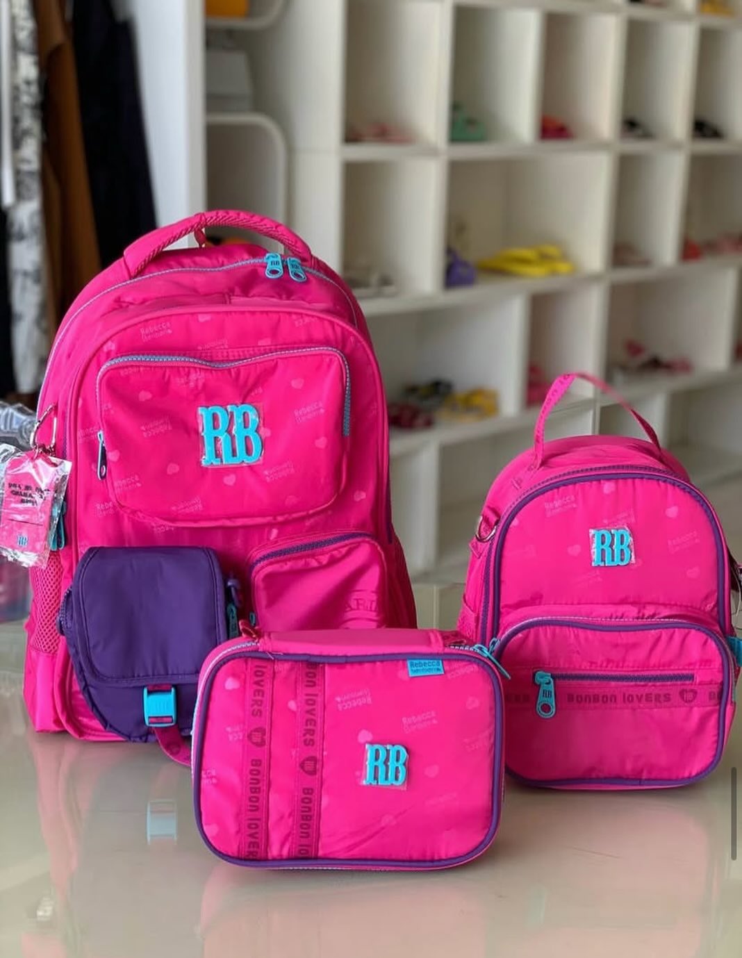 Kit escolar (mochila, lancheira, estojo) 011