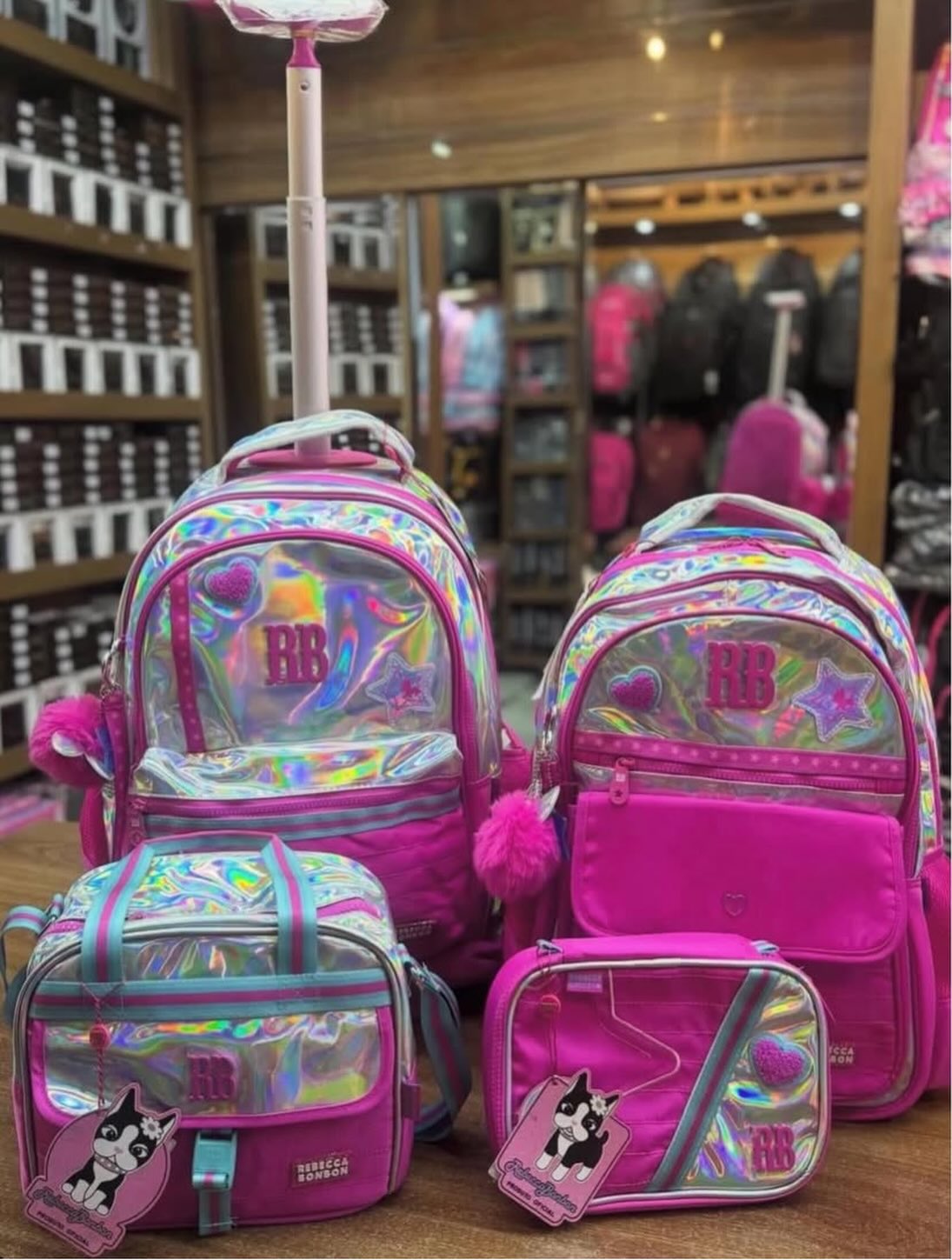 Kit escolar (mochila, lancheira, estojo) 028