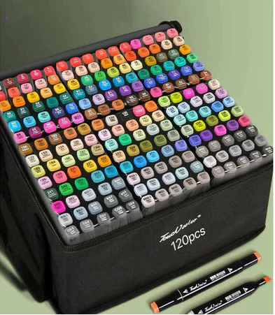 Caneta Marcadora Ponta Dupla Touch (+Bobbie Goods Brinde)